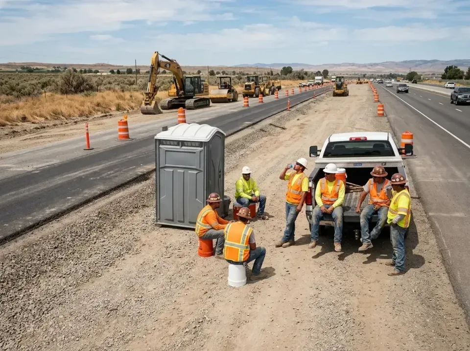 highway-road-construction-crew-007 — frequently asked questions, Porta Potty and Restroom Rentals in Greenwood, MS